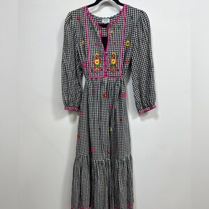 Pink City Prints, maxi, NWOT, size medium,